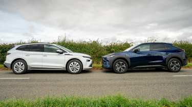 Skoda Enyaq vs Toyota bZ4X - head-to-head